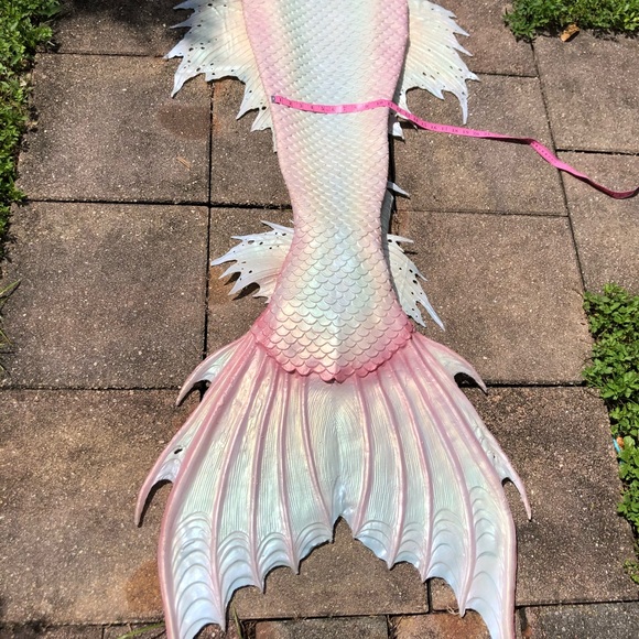 Opal Sea Dragon Merbella Studios Silicone Tail - Picture 6 of 13